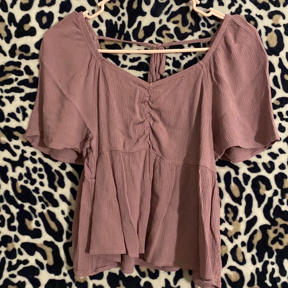 Hippie Rose Purple Top